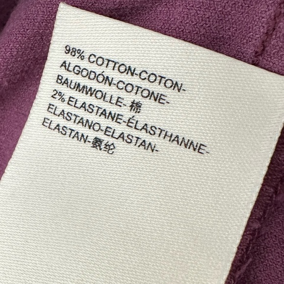 NWT Anthropologie Pilcro High-rise Skinny Corduroy in Mulberry - Picture 6 of 6